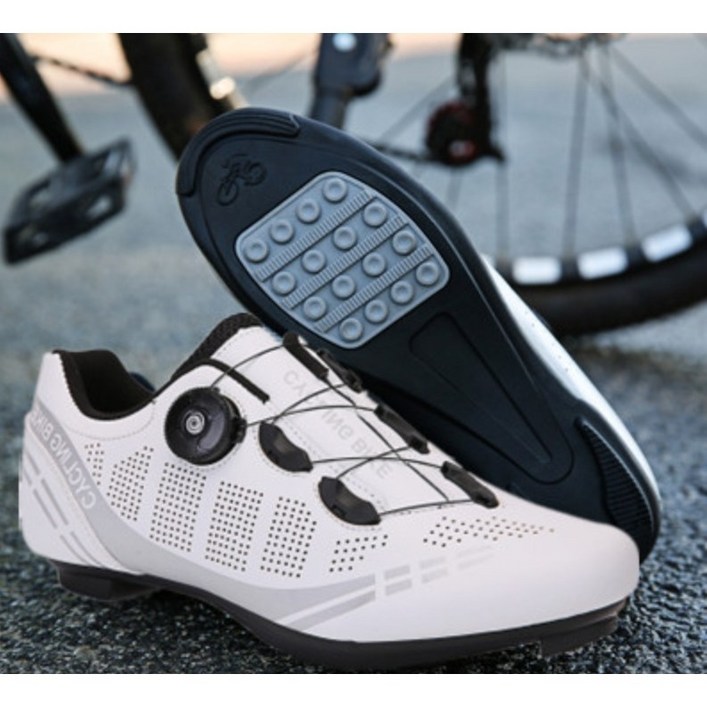 (당일배송)국내배송 HIT No.7 초경량 평페달 자전거신발 사이클 슈즈 로드 MTB S4 - 쇼핑앤샵