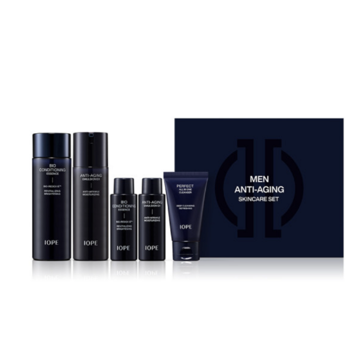 [아이오페] 맨 바이오 2종 스페셜 세트 IOPE BIO ANTI-AGING SPECIAL GIFT 피부활력 브라이트닝 탄력주름개선 민감해진피부 푸석한피부