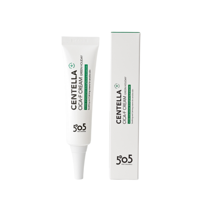 닥터505 센텔라 시카에프 크림 그린홀리데이 여드름 시카 egf 센텔라스카연고, 1개, 20ml