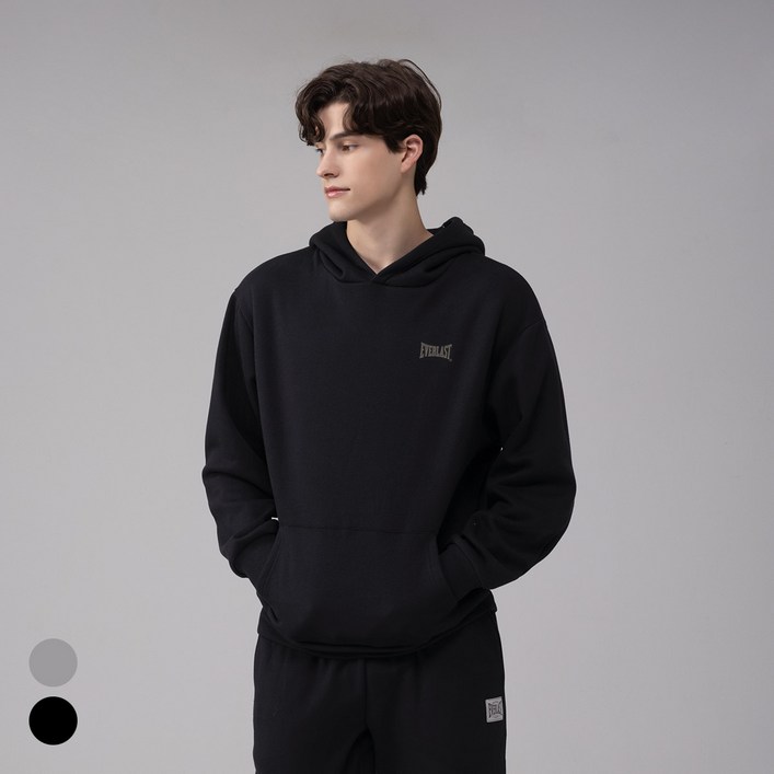 에버라스트 남자 기모 후드티 캥거루 스웨트셔츠