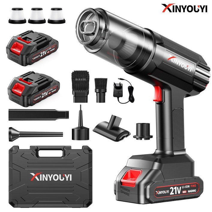 Xinyouyi 2세대 무선 미니 청소기 에어건 진공 핸드청소기 소형 저렴한 원룸 머리카락 핸디