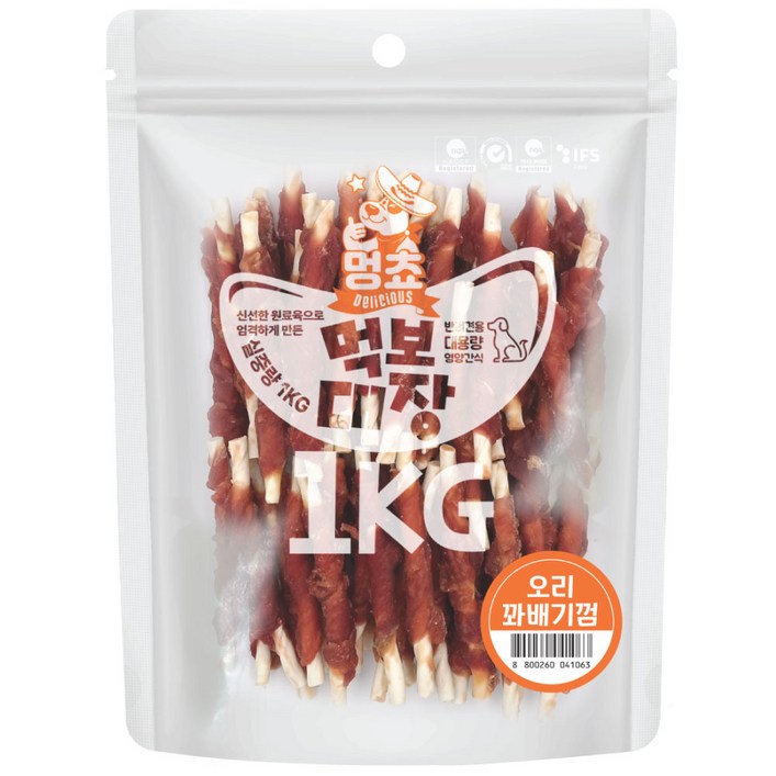 멍쵸 먹보대장 1kg 9종 강아지간식, 1개, 1kg, 먹보대장 오리꽈배기껌 멍쵸 먹보대장 1kg 9종 강아지간식, 1개, 1kg, 먹보대장 오리꽈배기껌