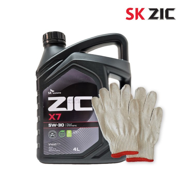 ZIC X7 지크 엔진오일 4리터 가솔린 LPG, 5w30, 1개, 4L ZIC X7 지크 엔진오일 4리터 가솔린 LPG, 5w30, 1개, 4L