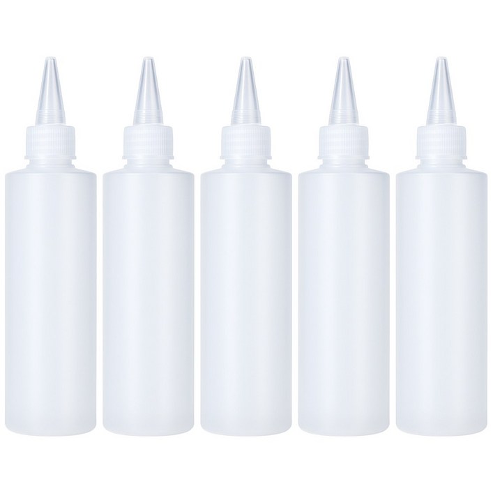 제로리빙 대용량 말랑한 소분용기 뾰족캡 공병