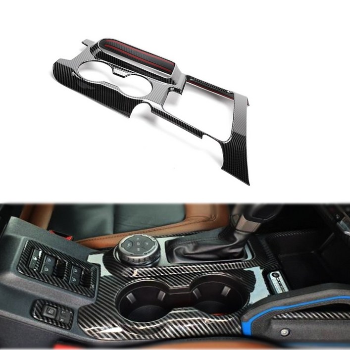 포드 브롱코 기어패널 커버 카본 몰딩 인테리어 용품 카킹즈호환