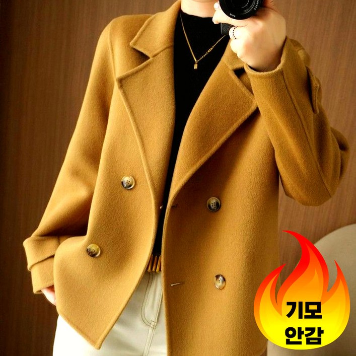 Modern Fashion 트렌치 하프 여성 정장 자켓 루즈핏 데일리 코트