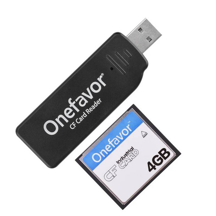 Onefavor CF Card reader Compact Flash USB2.0 For Digital Industrial CNC Control Machine Advertising