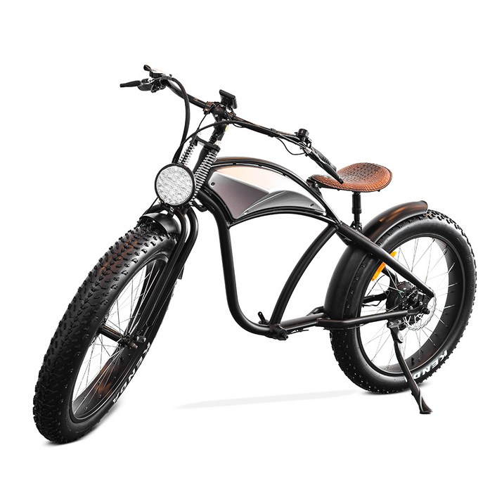 [나노휠] 신상품 전기 전동스쿠터 레트로 자전거 자토바이 맥스 MAX 26, 단품