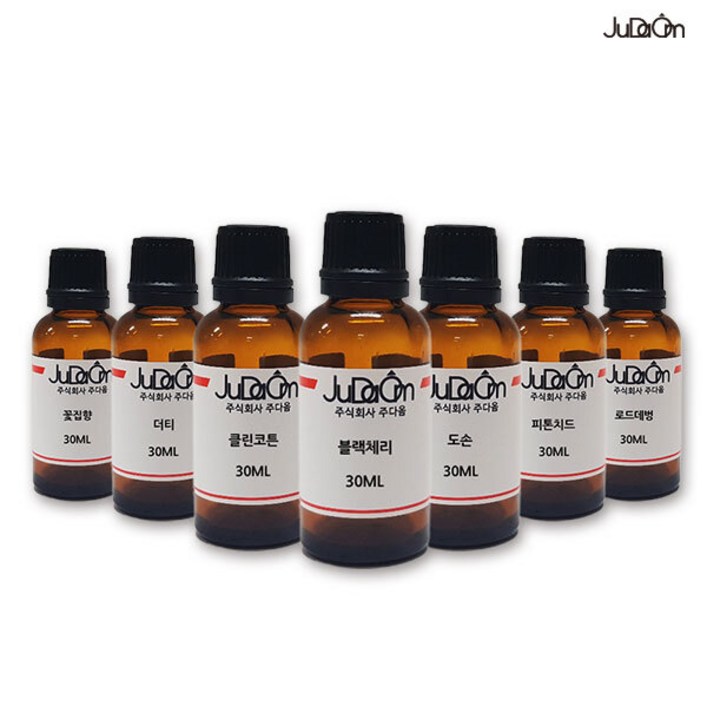 주식회사 주다옴 국내산 프래그런스 오일 30ml 101종,향수 원액, 디퓨저 향수 만들기, 만들기 (DIY)
