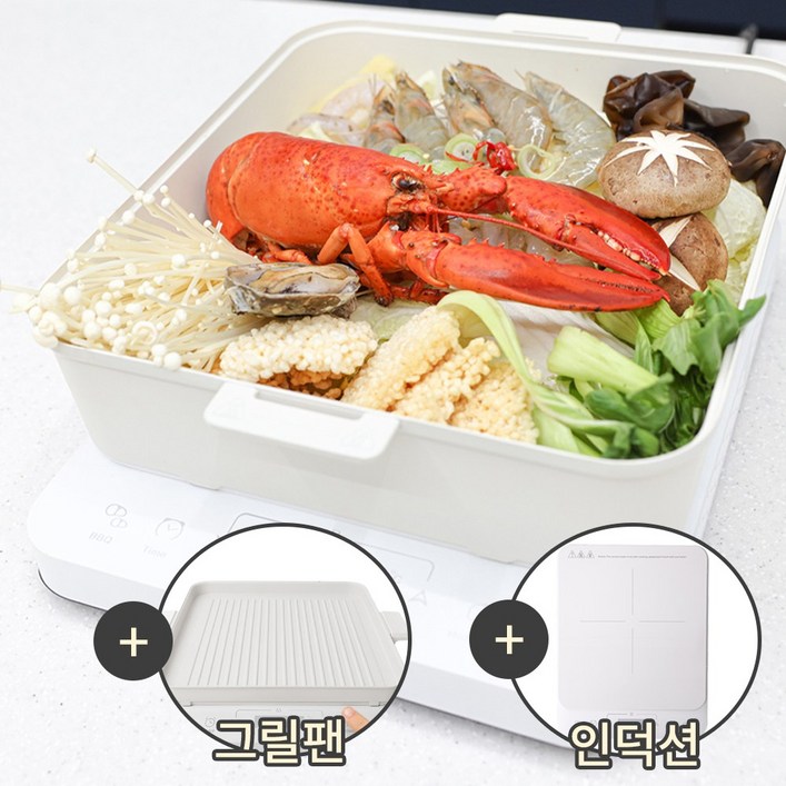 키친아트 인덕션그릴팬전골팬 KIDW0105NK, 단일상품