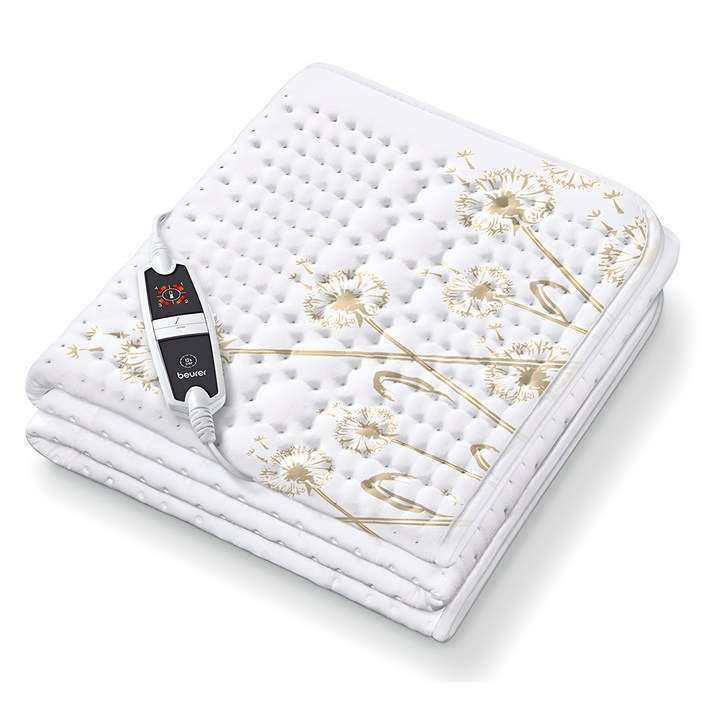 보이러 전기요 UB 34, 화이트플라워, 1인용80 x 150cm