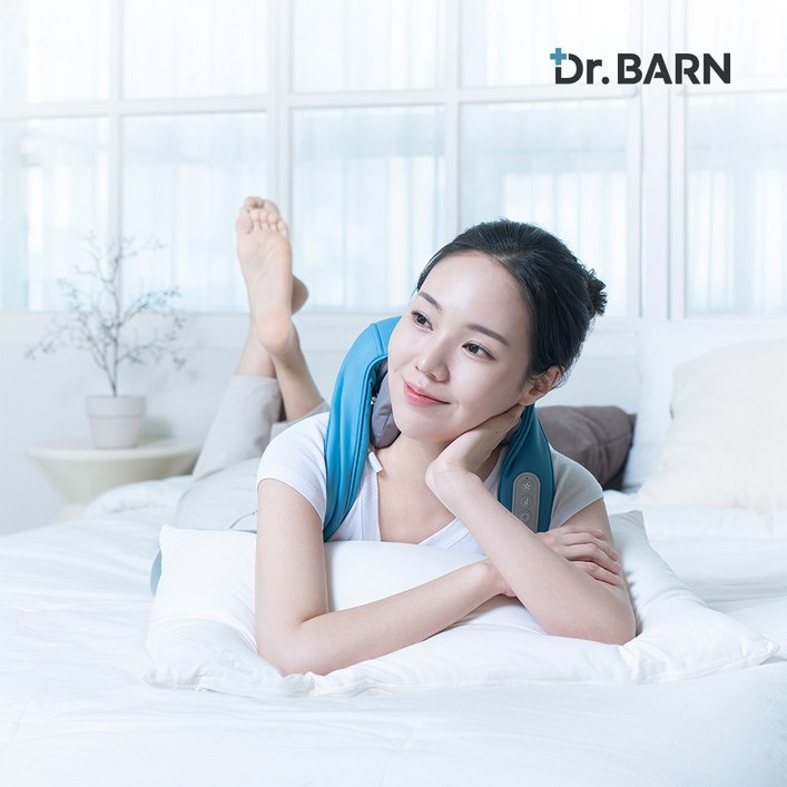 닥터바른 무선 목 어깨 마사지기 어깨 안마기 TK033B