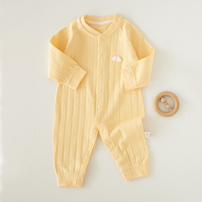 에뜨람 KC인증 순면 아기 실내 우주복 긴팔 내의 신생아 바디수트 내복 잠옷 배앓이방지 봄 여름 가을 겨울 바디슈트 출선준비물 백일