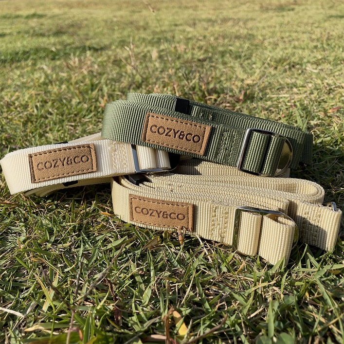 코지앤코 타프 웨빙 스트랩 풀세트 타프 스트링, 베이지