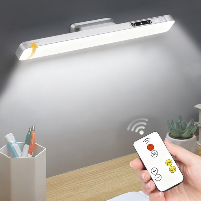 VANKIN LED 독서등 LED 무드등 붙이는벽조명 실내벽등, 화이트