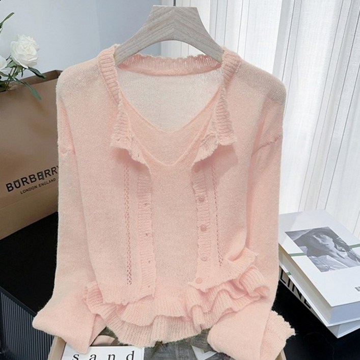 포플러앤씨 여성용 로베트 나시  가디건 세트 P25FTPS071716