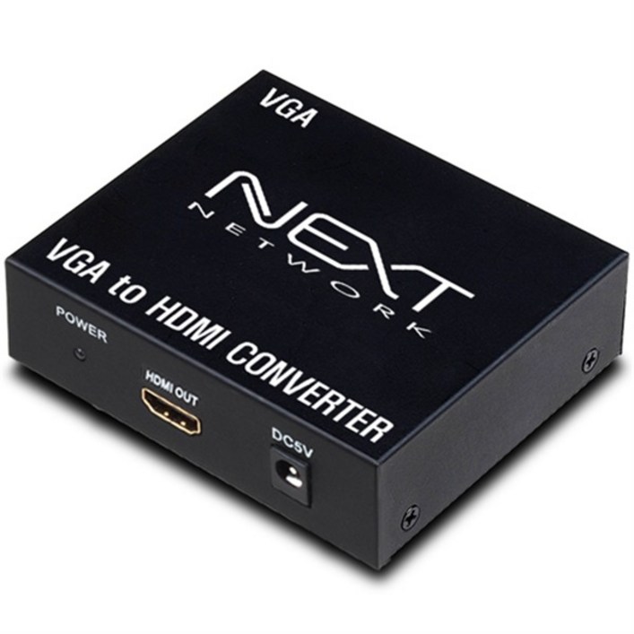 NEXT2216VHC VGA to HDMI 컨버터아날로그 변환, 단일상품