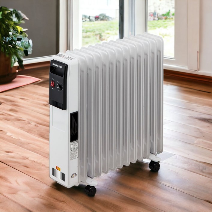 흥신 국산 전기라디에이터 2년보증 가정용 사무실 난로 화장실 욕실 원룸 전기식라지에타 5핀7핀9핀11핀13핀15핀