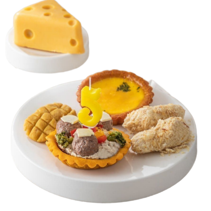 1시이전 평일 당일발송 오간식 강아지케이크 반려견생일파티세트 수제베이커리 생일맛보기, 1세트, 500g