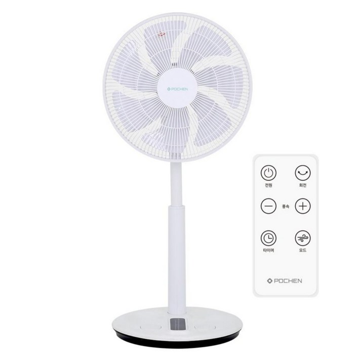 포첸 BLDC 발터치 리모컨 선풍기 PCFDC14FR