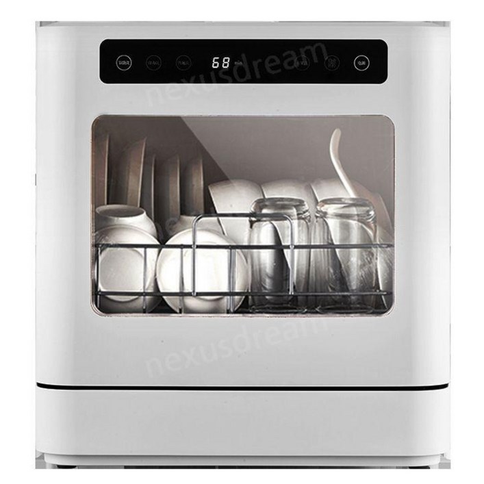 소형식기세척기 고성능 자취 1인 무설치 원룸 초음파 살균소독 식세기 무타공 가정용