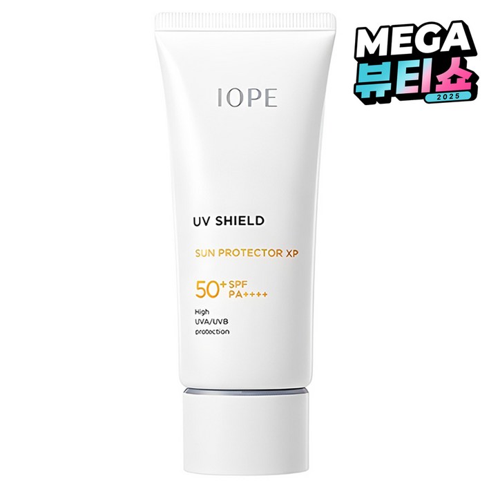 아이오페 유브이 쉴드 선 프로텍터 이엑스 선크림 SPF50+ PA++++, 60ml, 1개