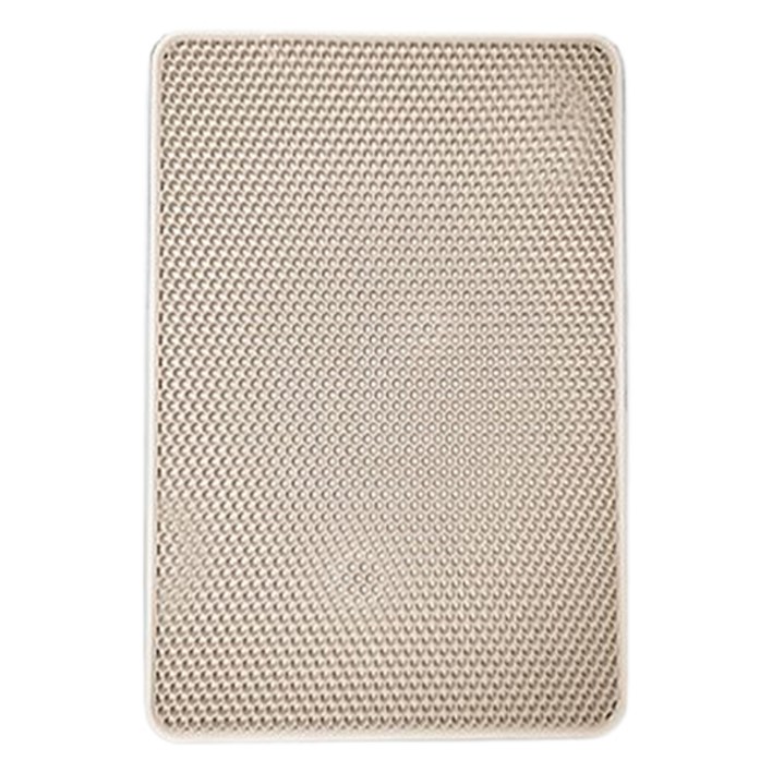 큐러스펫 고양이 화장실 포켓형 모래 사막화방지 벌집매트 특대형, 베이지, 1개