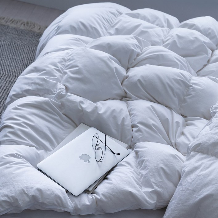 제로어클락 시그니처 구스다운 호텔 이불 폴란드 솜털 90 800g, 화이트