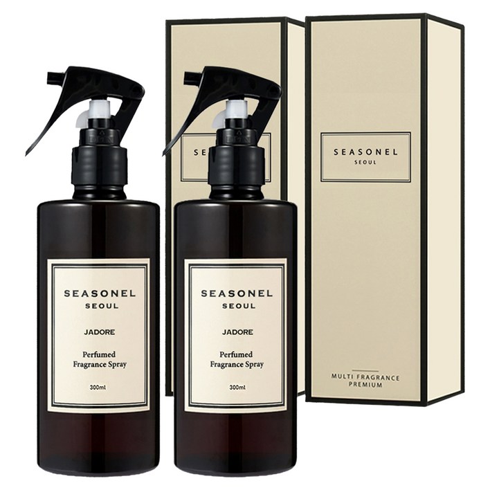 시즈넬 대용량 퍼퓸 멀티 스프레이 쟈도르 향, 쟈도르 향, 2개, 300ml