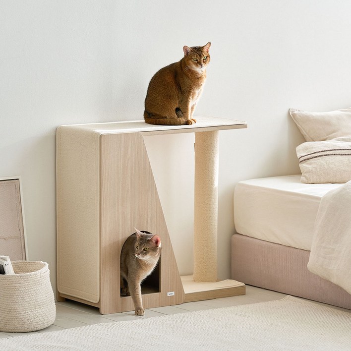 세이펫 고양이 시즈 우드 스크래쳐