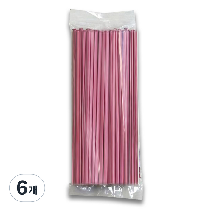 마다꾸미 요술 매직 파티 막대풍선 100p, 펄마젠타, 6개