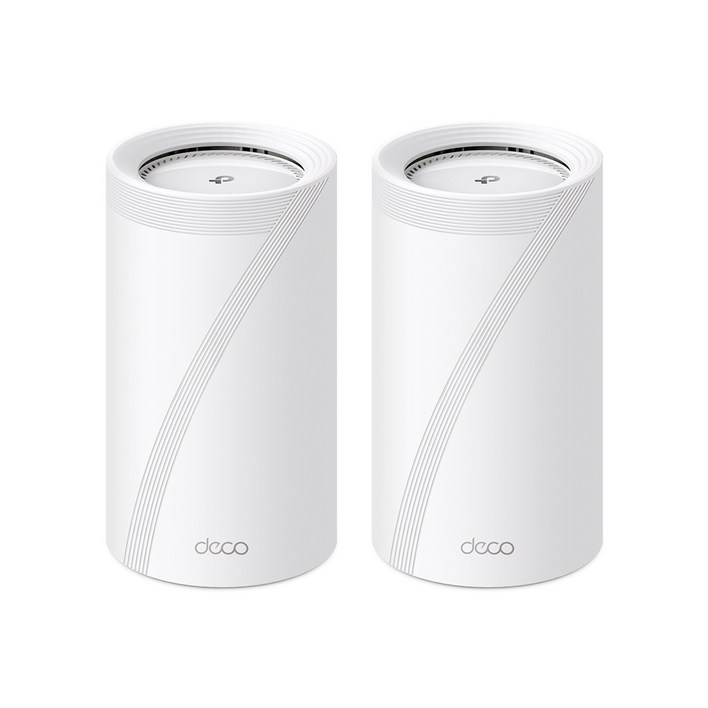 티피링크 통합 홈 메시 멀티 쿼드 밴드 WiFi 7 시스템 공유기 2p, Deco BE95, 2개
