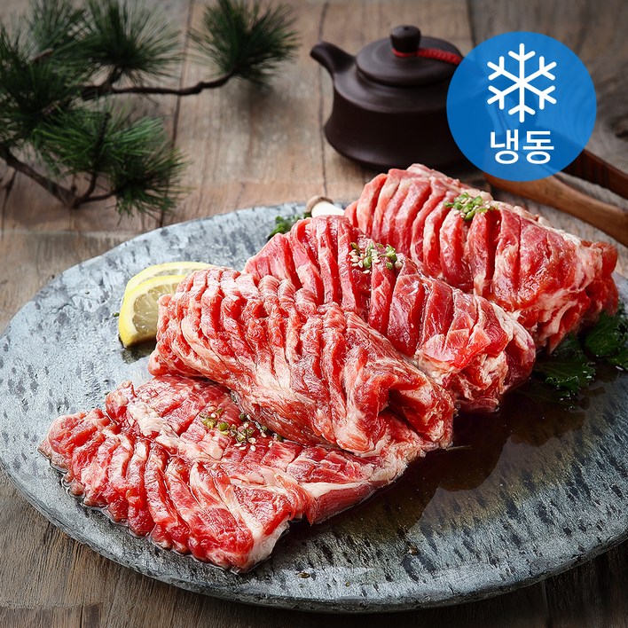고급진 제주 흑돼지 백년초 왕구이용 냉동, 1kg, 1개