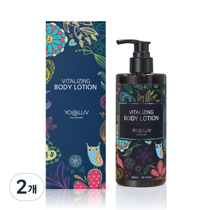 요아럽 바이탈라이징 바디로션 시트러스향, 2개, 300ml 요아럽 바이탈라이징 바디로션 시트러스향, 2개, 300ml