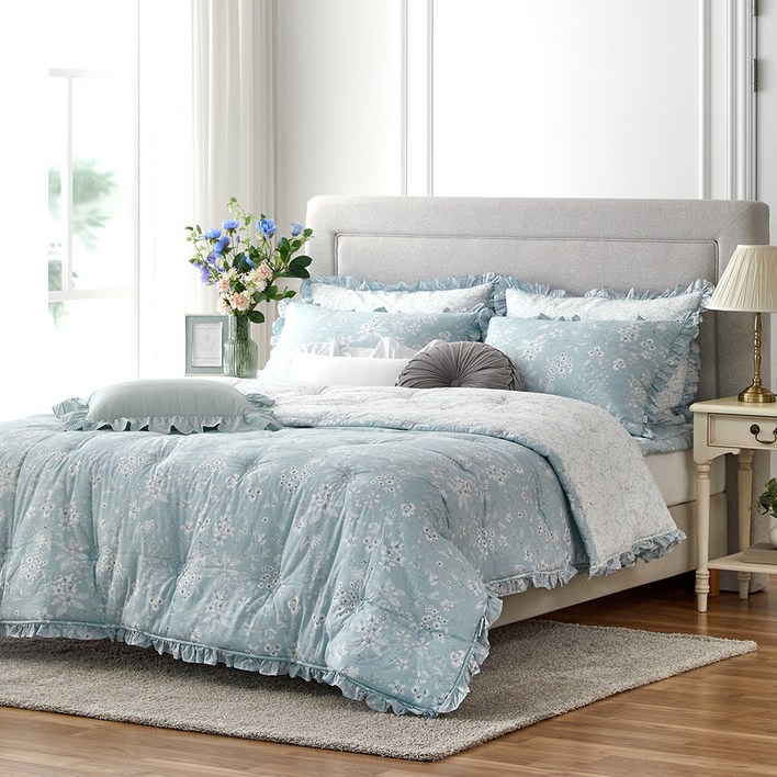 로라애슐리 제노아 60수 아사면 차렵이불