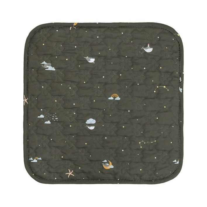 한일전기 밤하늘고래 양면 전기방석, 그레이, 1인용