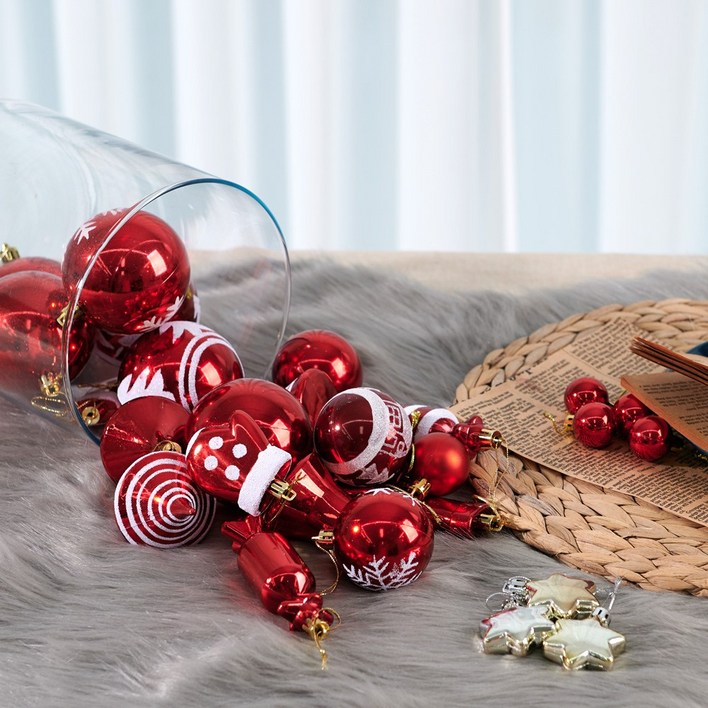 홍트리 크리스마스트리 무장식트리 고터강남고속터미널트리 60cm1.8m