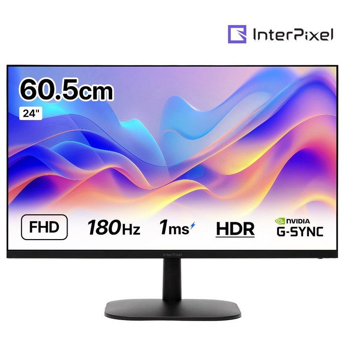 인터픽셀 IP2442 FHD 180Hz 24인치 게이밍 모니터, IP2442일반, 60.5cm 인터픽셀 IP2442 FHD 180Hz 24인치 게이밍 모니터, IP2442일반, 60.5cm