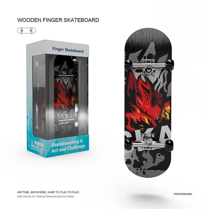 DIY 핑거 스케이트보드 / 미니 손가락 베어링 보드 Fingerboard skateboard