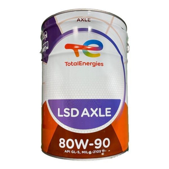 토탈 LSD 80W90 액슬오일 지게차 중장비 기어오일