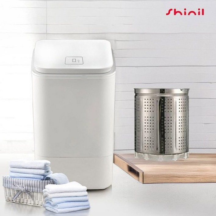 신일 소형 3.5Kg 탈수기 SDM-G3500 생활방수 IPX4 분리형 탈수통, 신일 소형 3.5Kg 탈수기 SDM-G3500