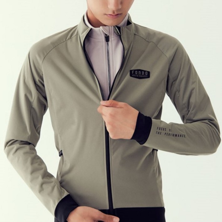 NSR 폰도 듀얼히트 2 방풍 자켓 남성 가을 겨울 바람막이 자전거복 상의