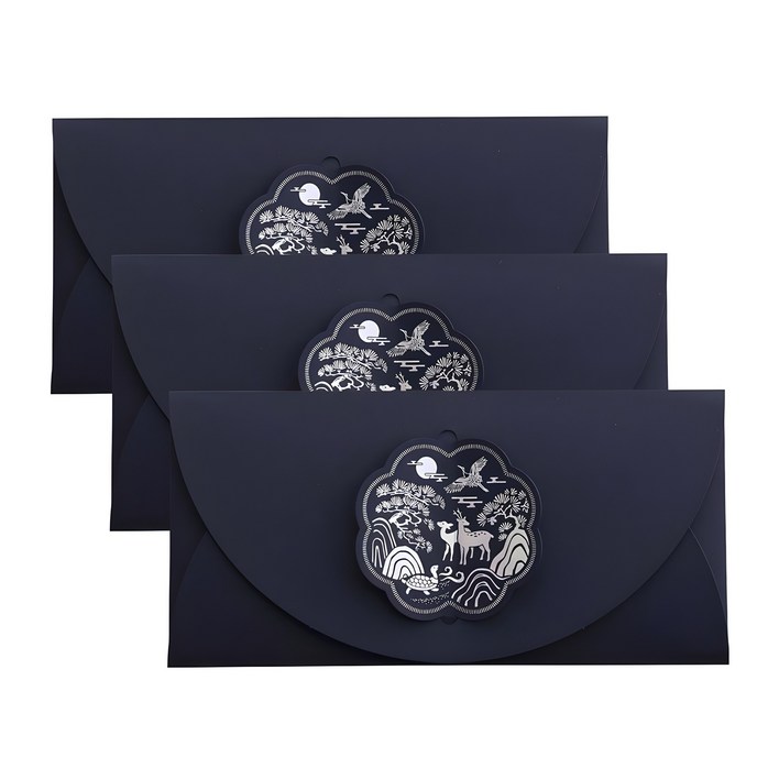 복드린 고급 자개문양 용돈봉투 현금봉투 3p 세트