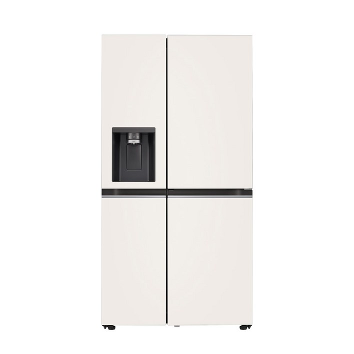 LG전자 J814MEE3-F 오브제 얼음정수기 냉장고 810L 메탈 베이지 6654265575