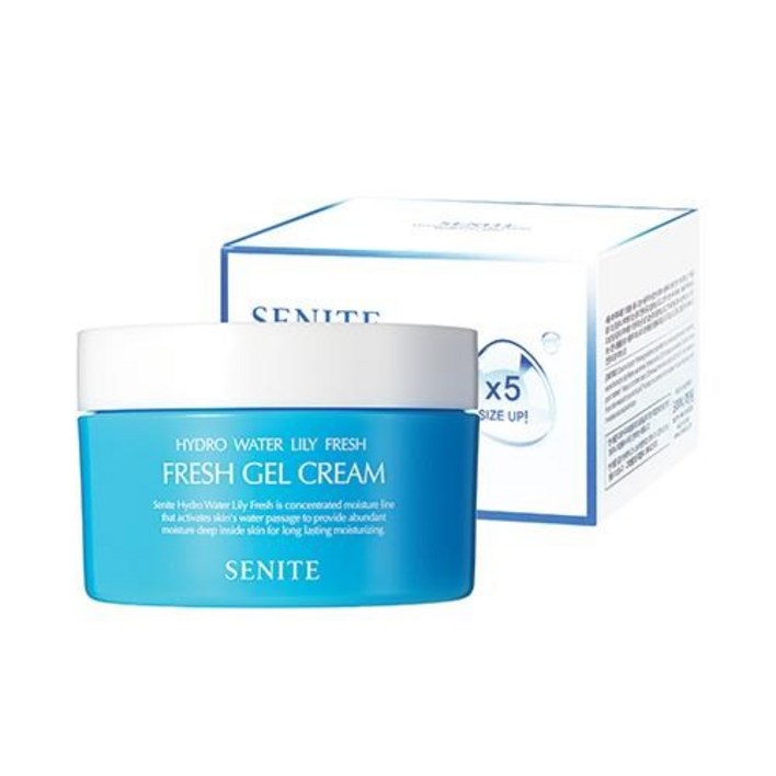 코리아나 세니떼 하이드로 워터릴리 프레쉬 젤 크림