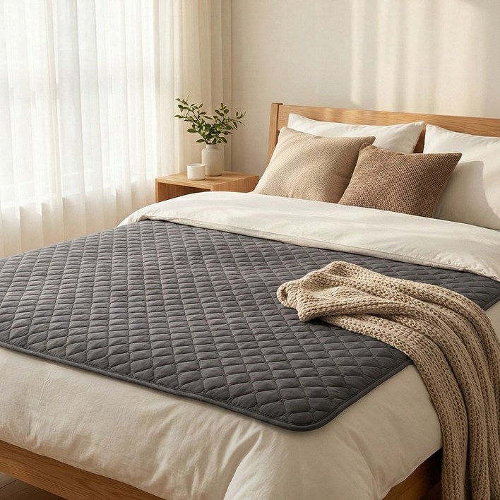 더문 탄소매트 전자파없는 EMF 카본 두꺼운 온열 전기매트 한일의료기