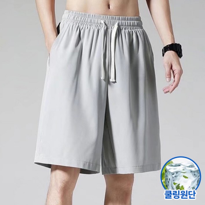 Modern Fashion 남성 쿨링 밴딩 반바지 스포츠 팬츠 B05