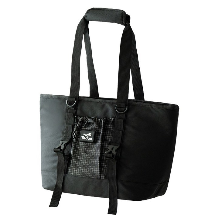 타닥 그리드 소프트 쿨러백 보온 보냉백 아이스 보냉가방, 17L, 블랙