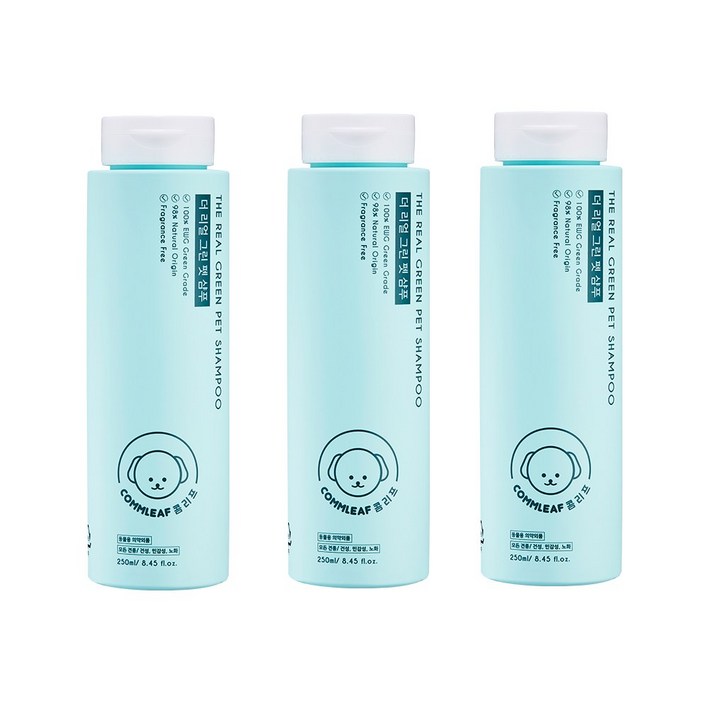 강아지 고양이 저자극 워터리스 샴푸 피부병 곰팡이성 피부염 아토피 약용 보조 천연소형견 대형견 노령견 산책 얼굴 눈, 1개, 150ml