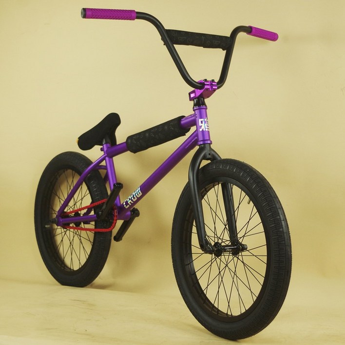 블랙/금색 자전거 SHOWKE20 비엠엑스 묘기 18인치 bmx BMX자전거